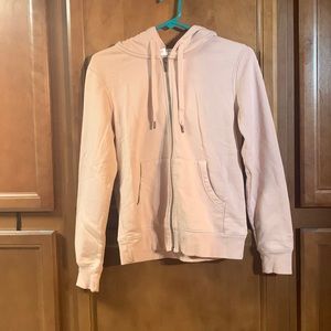 Women’s small Old Navy zip up hoodie light pink